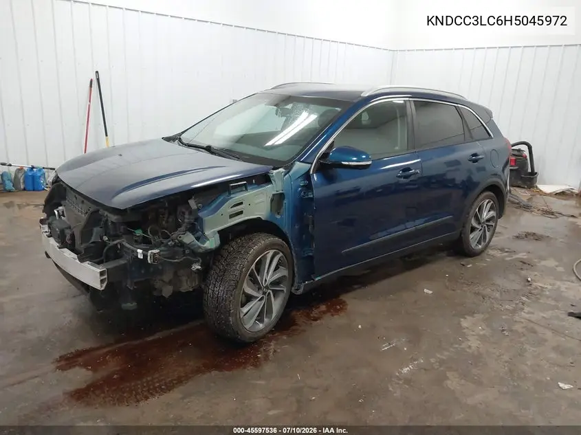 2017 Kia Niro Ex VIN: KNDCC3LC6H5045972 Lot: 45597536