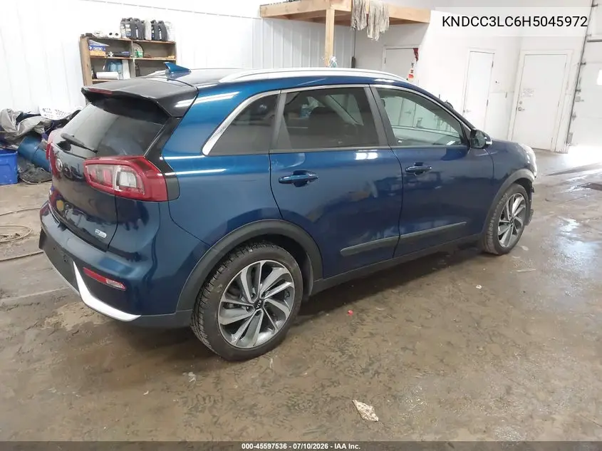 2017 Kia Niro Ex VIN: KNDCC3LC6H5045972 Lot: 45597536
