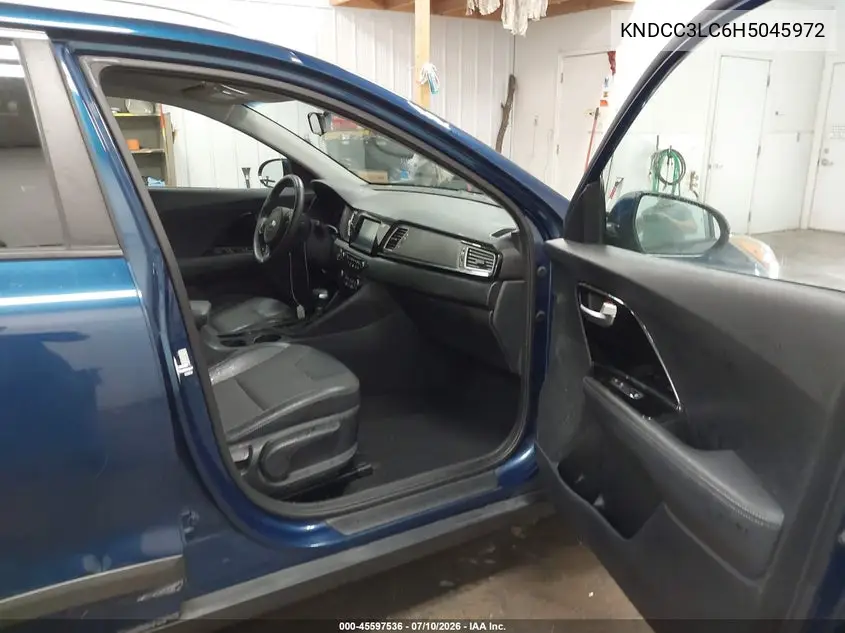 2017 Kia Niro Ex VIN: KNDCC3LC6H5045972 Lot: 45597536