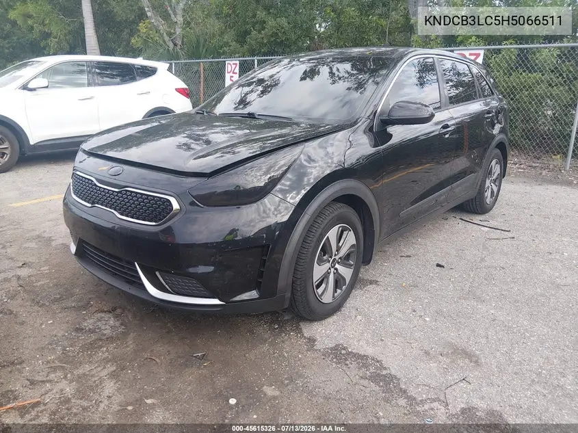 2017 Kia Niro Fe VIN: KNDCB3LC5H5066511 Lot: 45615326