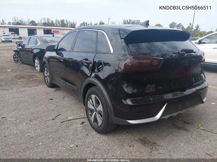2017 Kia Niro Fe VIN: KNDCB3LC5H5066511 Lot: 45615326