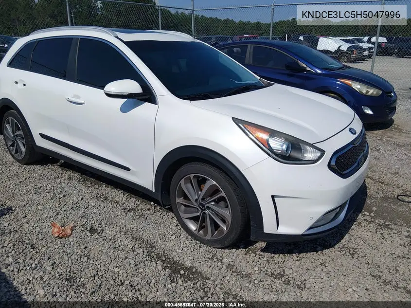 2017 Kia Niro Touring VIN: KNDCE3LC5H5047996 Lot: 45687047