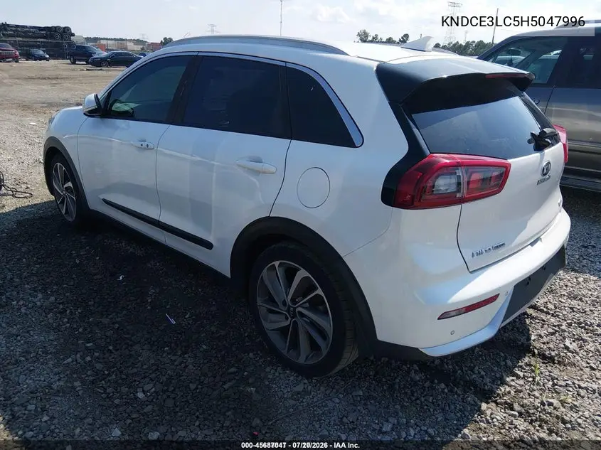 2017 Kia Niro Touring VIN: KNDCE3LC5H5047996 Lot: 45687047