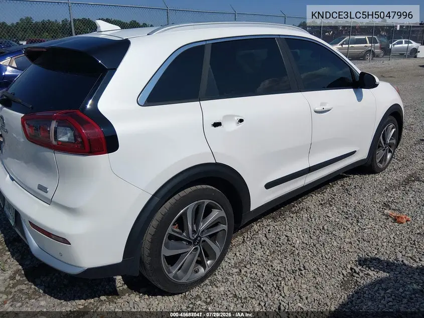 2017 Kia Niro Touring VIN: KNDCE3LC5H5047996 Lot: 45687047