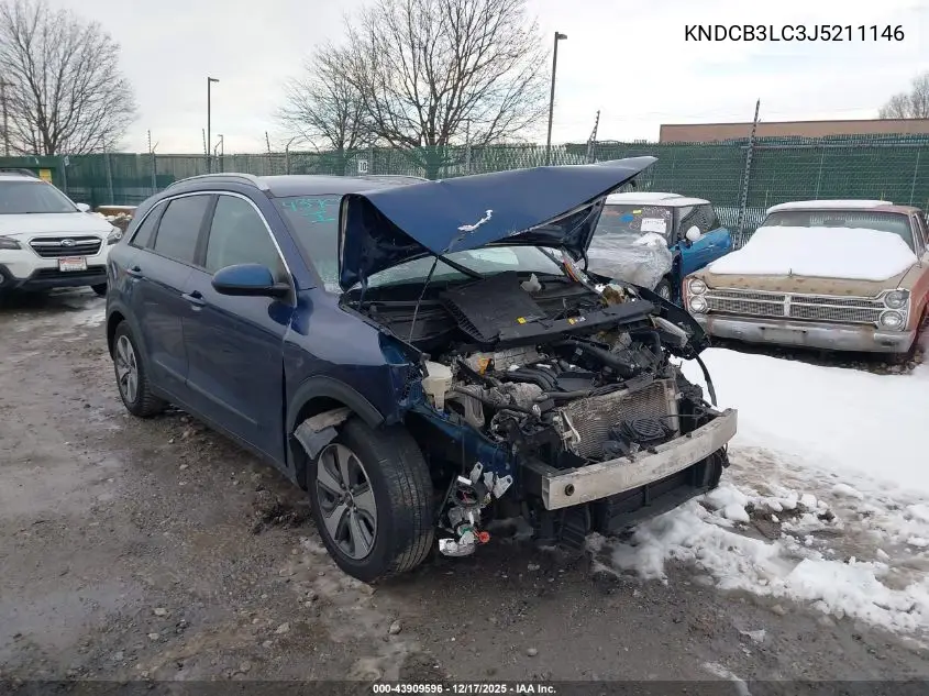 KNDCB3LC3J5211146 2018 Kia Niro Lx