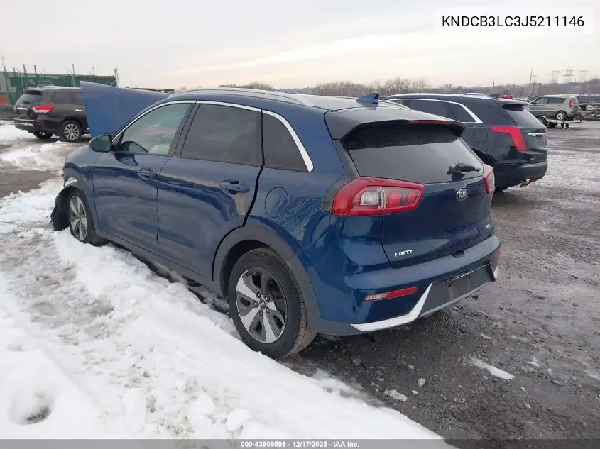 KNDCB3LC3J5211146 2018 Kia Niro Lx