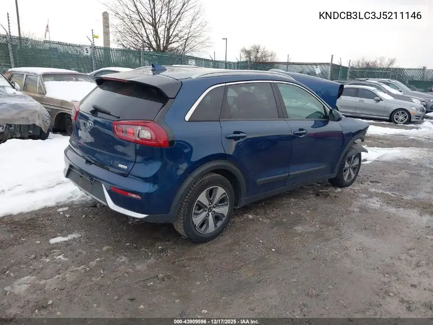 KNDCB3LC3J5211146 2018 Kia Niro Lx