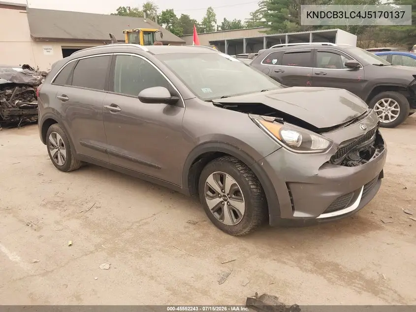 2018 Kia Niro Lx VIN: KNDCB3LC4J5170137 Lot: 45552243