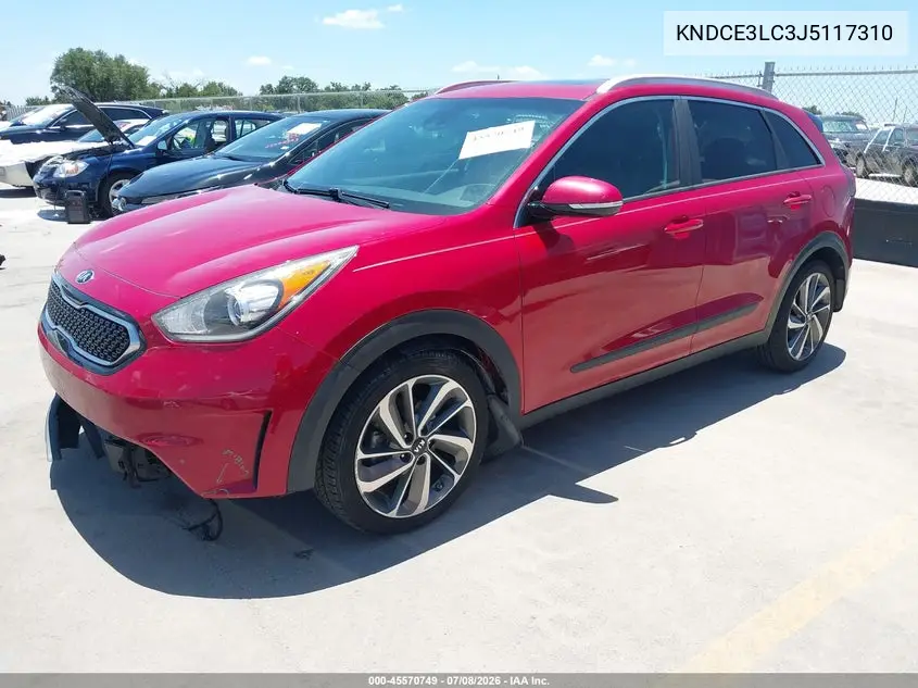 2018 Kia Niro Touring VIN: KNDCE3LC3J5117310 Lot: 45570749