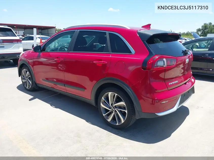 2018 Kia Niro Touring VIN: KNDCE3LC3J5117310 Lot: 45570749