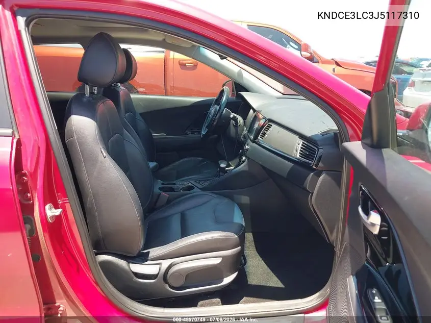 2018 Kia Niro Touring VIN: KNDCE3LC3J5117310 Lot: 45570749