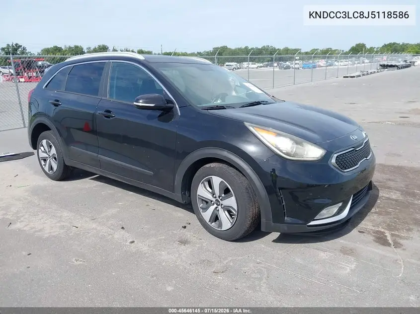 2018 Kia Niro Ex VIN: KNDCC3LC8J5118586 Lot: 45646145