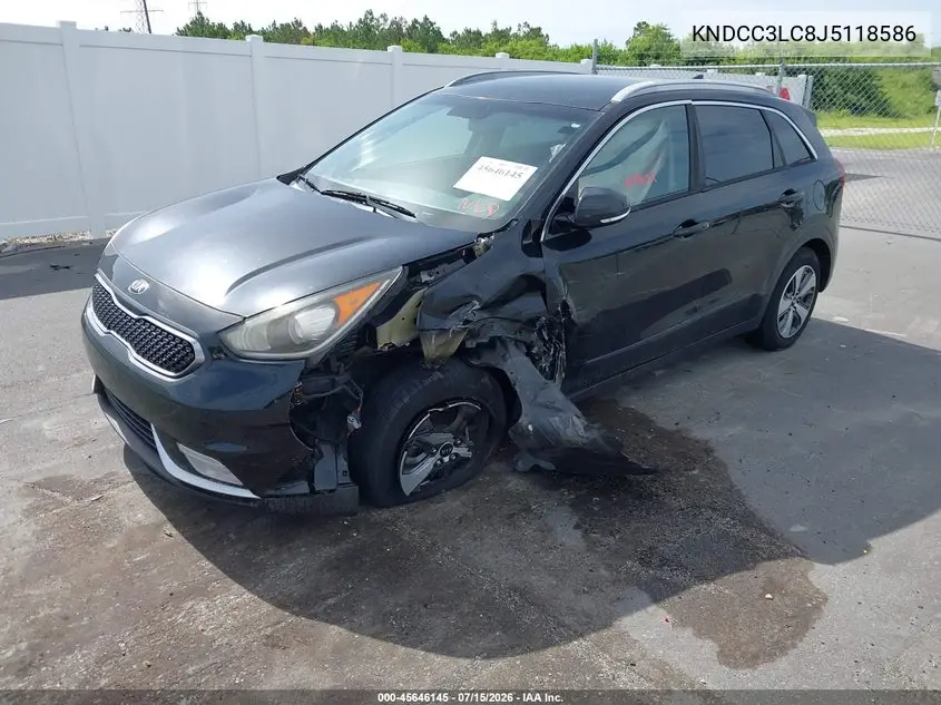 2018 Kia Niro Ex VIN: KNDCC3LC8J5118586 Lot: 45646145