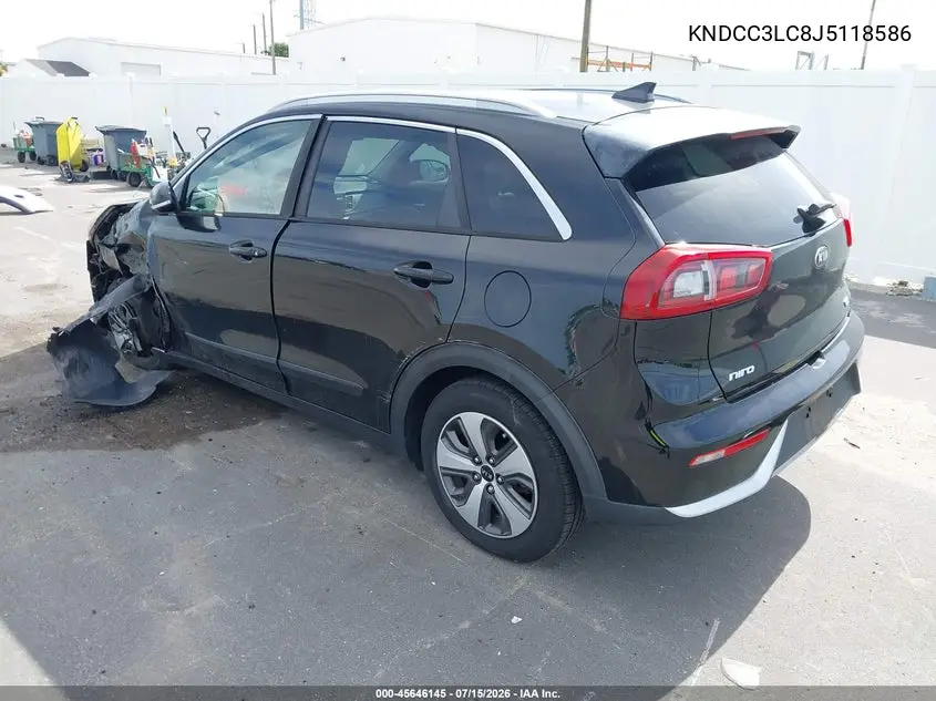 2018 Kia Niro Ex VIN: KNDCC3LC8J5118586 Lot: 45646145