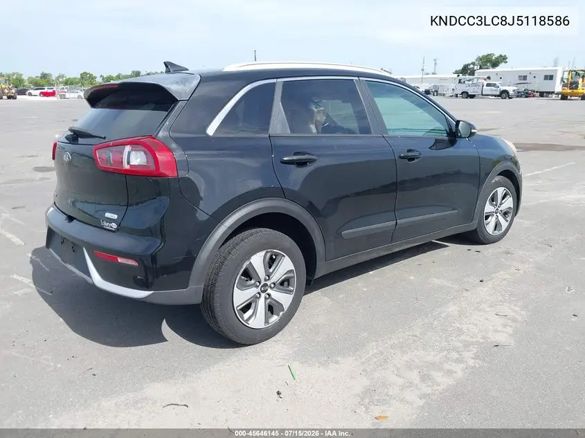 2018 Kia Niro Ex VIN: KNDCC3LC8J5118586 Lot: 45646145