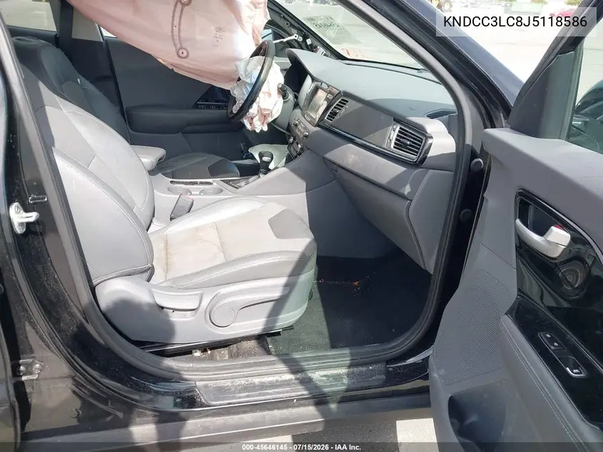 2018 Kia Niro Ex VIN: KNDCC3LC8J5118586 Lot: 45646145