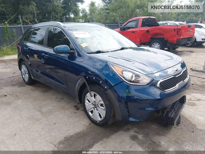 2018 Kia Niro Lx VIN: KNDCB3LC4J5158070 Lot: 45657923