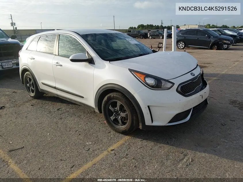 2019 Kia Niro Fe VIN: KNDCB3LC4K5291526 Lot: 45245379