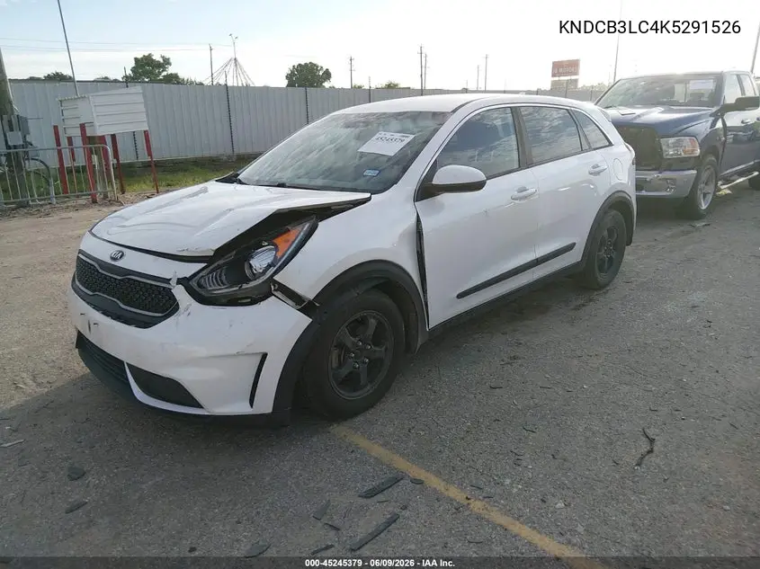 2019 Kia Niro Fe VIN: KNDCB3LC4K5291526 Lot: 45245379
