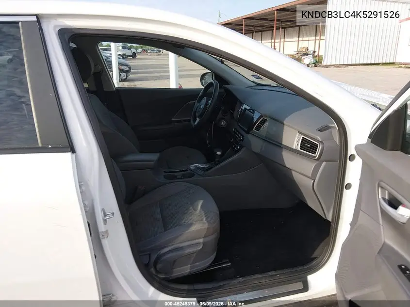 2019 Kia Niro Fe VIN: KNDCB3LC4K5291526 Lot: 45245379