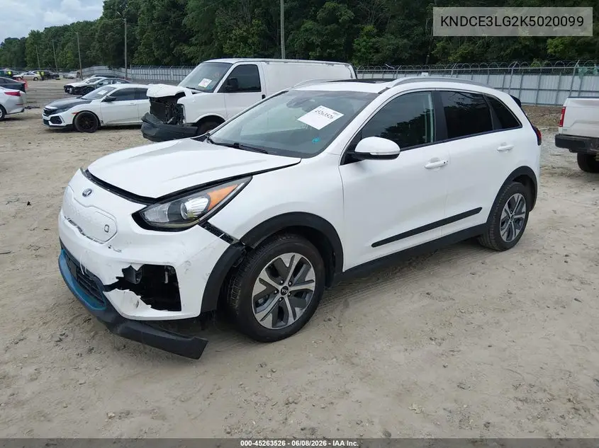 2019 Kia Niro Ev Ex Premium VIN: KNDCE3LG2K5020099 Lot: 45263526