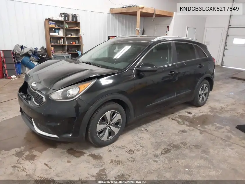 2019 Kia Niro Lx VIN: KNDCB3LCXK5217849 Lot: 45371274