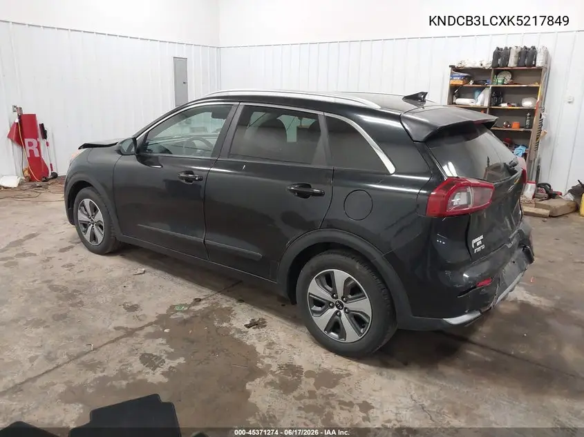 2019 Kia Niro Lx VIN: KNDCB3LCXK5217849 Lot: 45371274
