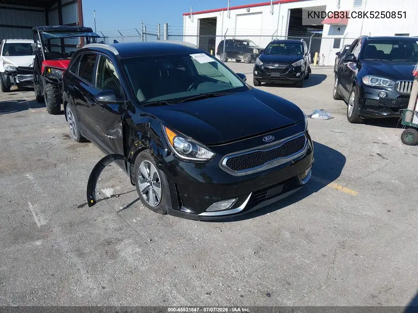 2019 Kia Niro Lx VIN: KNDCB3LC8K5250851 Lot: 45531847