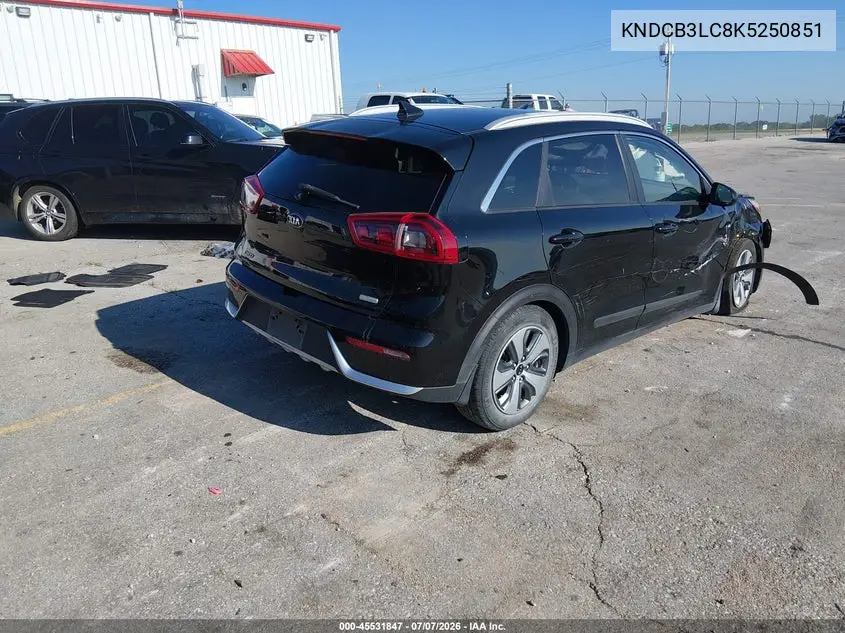 2019 Kia Niro Lx VIN: KNDCB3LC8K5250851 Lot: 45531847
