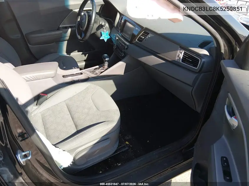 2019 Kia Niro Lx VIN: KNDCB3LC8K5250851 Lot: 45531847