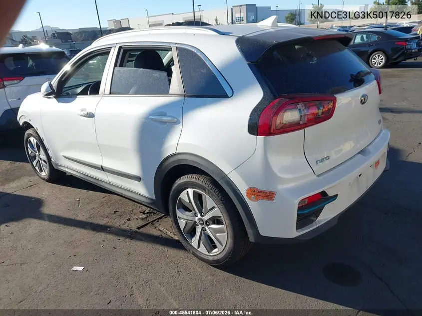 2019 Kia Niro Ev Ex Premium VIN: KNDCE3LG3K5017826 Lot: 45541804