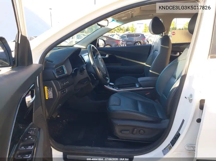 2019 Kia Niro Ev Ex Premium VIN: KNDCE3LG3K5017826 Lot: 45541804