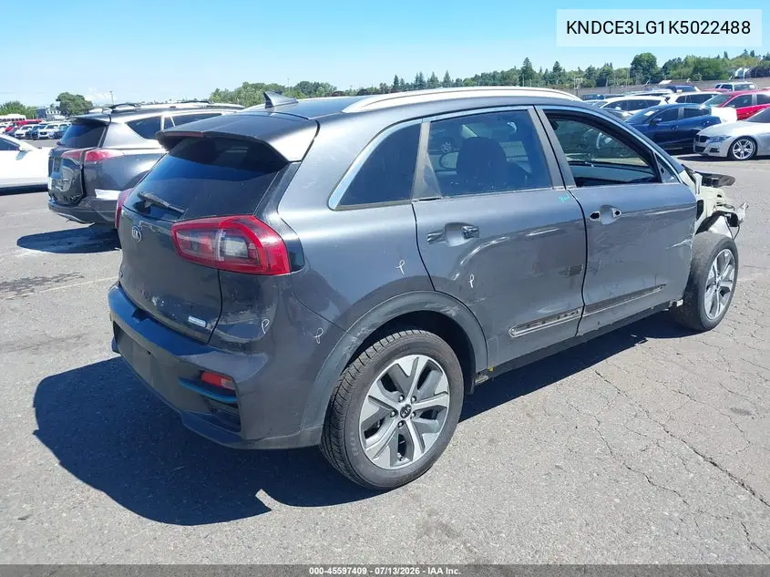 2019 Kia Niro Ev Ex Premium VIN: KNDCE3LG1K5022488 Lot: 45597409