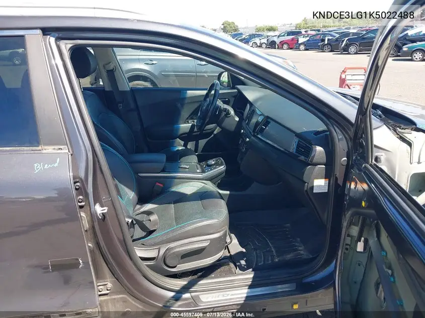 2019 Kia Niro Ev Ex Premium VIN: KNDCE3LG1K5022488 Lot: 45597409