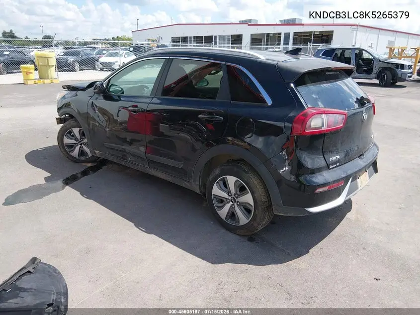 2019 Kia Niro Lx VIN: KNDCB3LC8K5265379 Lot: 45605187