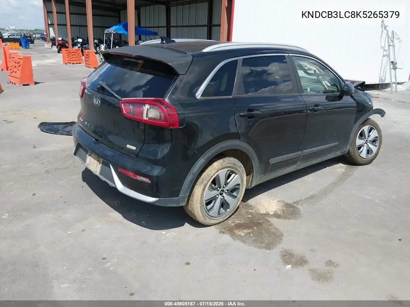2019 Kia Niro Lx VIN: KNDCB3LC8K5265379 Lot: 45605187