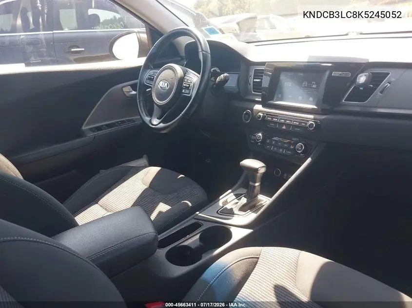 2019 Kia Niro Lx VIN: KNDCB3LC8K5245052 Lot: 45663411