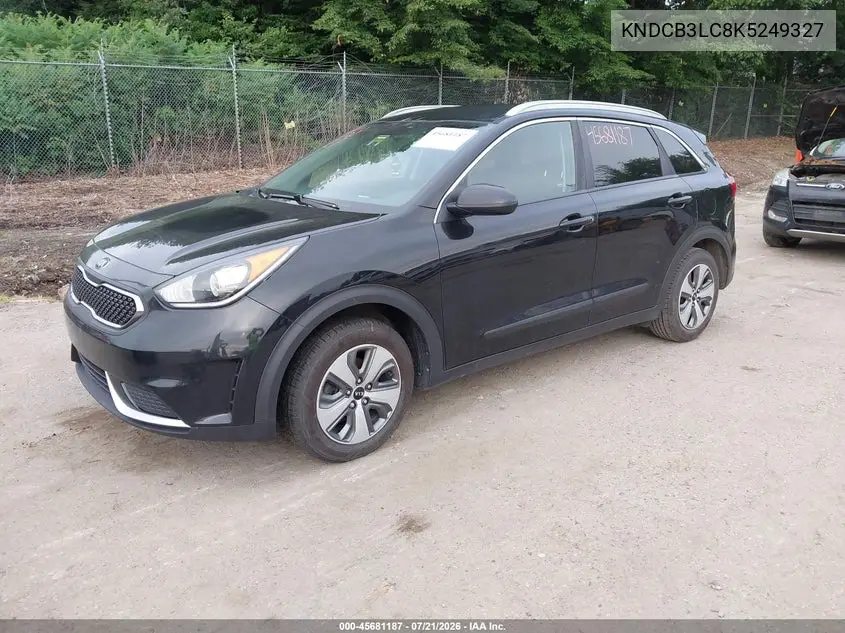 2019 Kia Niro Lx VIN: KNDCB3LC8K5249327 Lot: 45681187