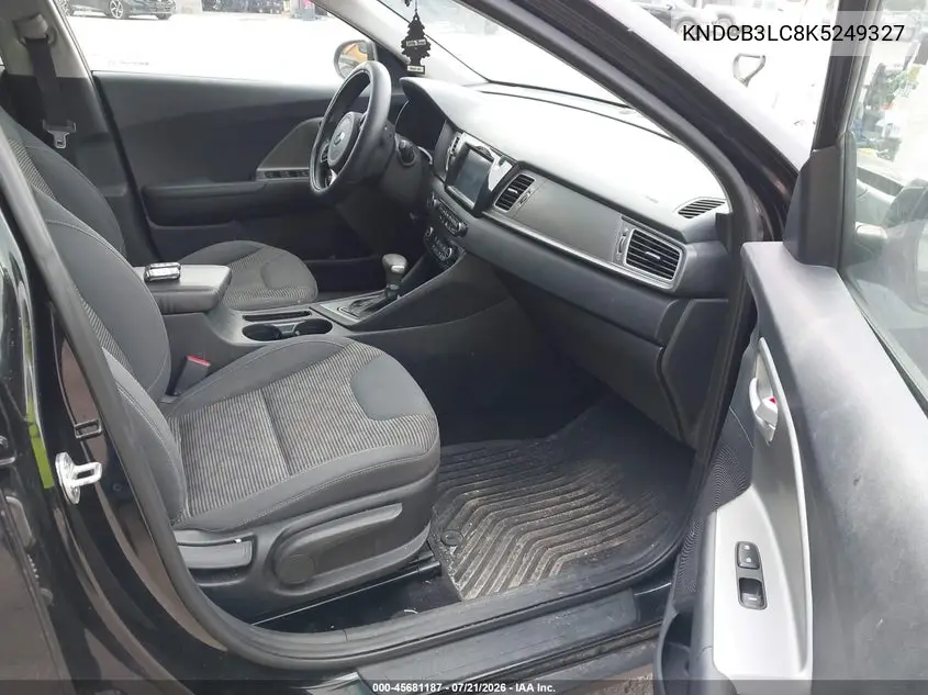 2019 Kia Niro Lx VIN: KNDCB3LC8K5249327 Lot: 45681187