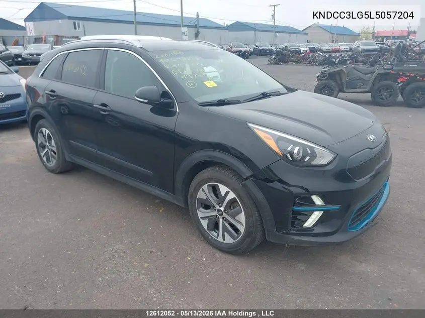 2020 Kia Niro Ev Ex VIN: KNDCC3LG5L5057204 Lot: 12612052