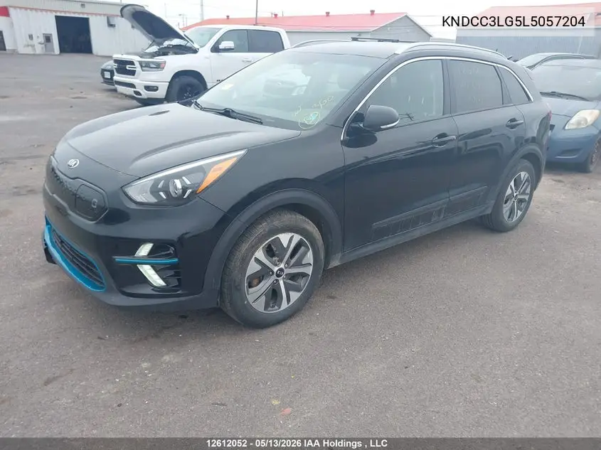 2020 Kia Niro Ev Ex VIN: KNDCC3LG5L5057204 Lot: 12612052