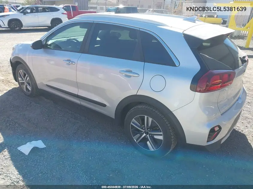 2020 Kia Niro Lxs VIN: KNDCB3LC5L5381639 Lot: 45384939