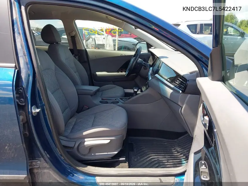 2020 Kia Niro Lxs VIN: KNDCB3LC7L5422417 Lot: 45415607
