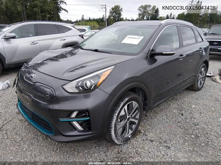 2020 Kia Niro Ev Ex VIN: KNDCC3LGXL5047428 Lot: 45509153