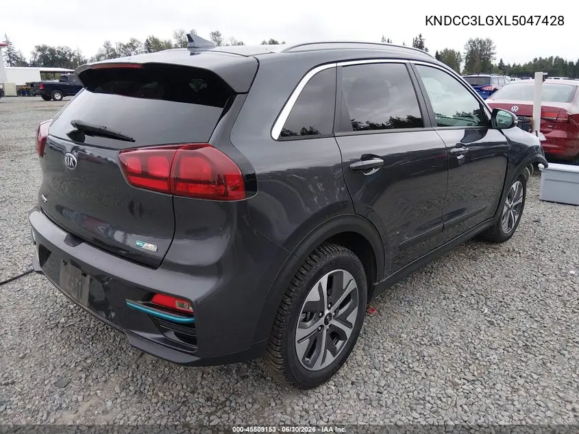 2020 Kia Niro Ev Ex VIN: KNDCC3LGXL5047428 Lot: 45509153