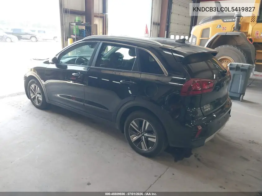 2020 Kia Niro Lxs VIN: KNDCB3LC0L5419827 Lot: 45509556