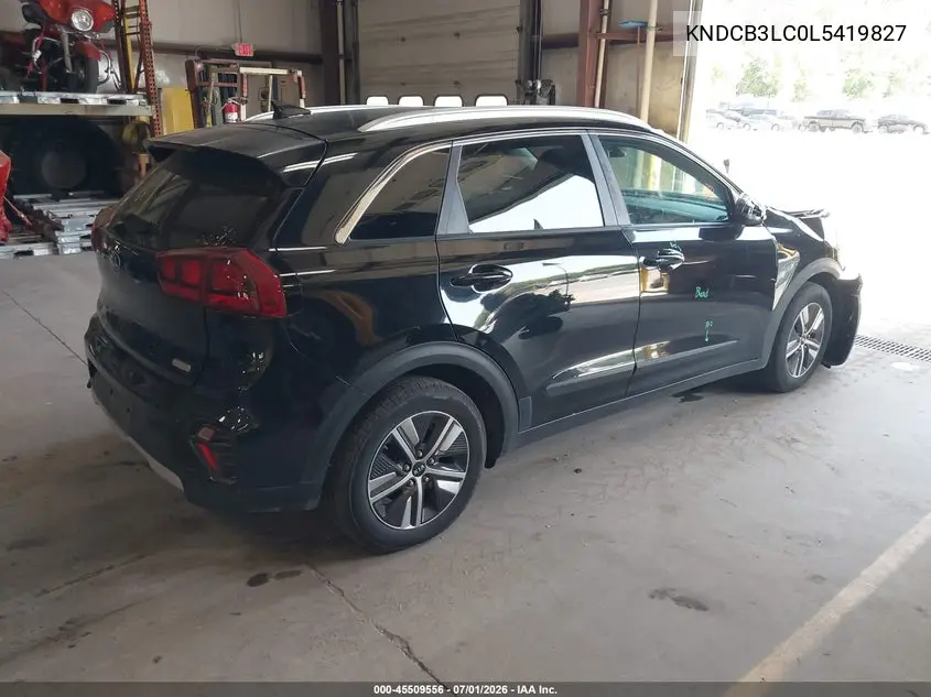 2020 Kia Niro Lxs VIN: KNDCB3LC0L5419827 Lot: 45509556