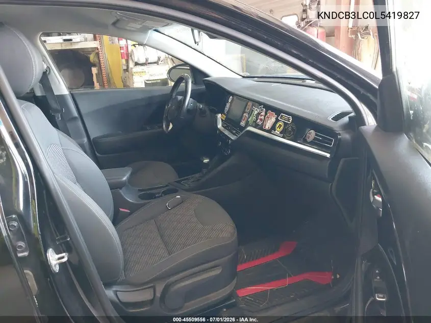 2020 Kia Niro Lxs VIN: KNDCB3LC0L5419827 Lot: 45509556