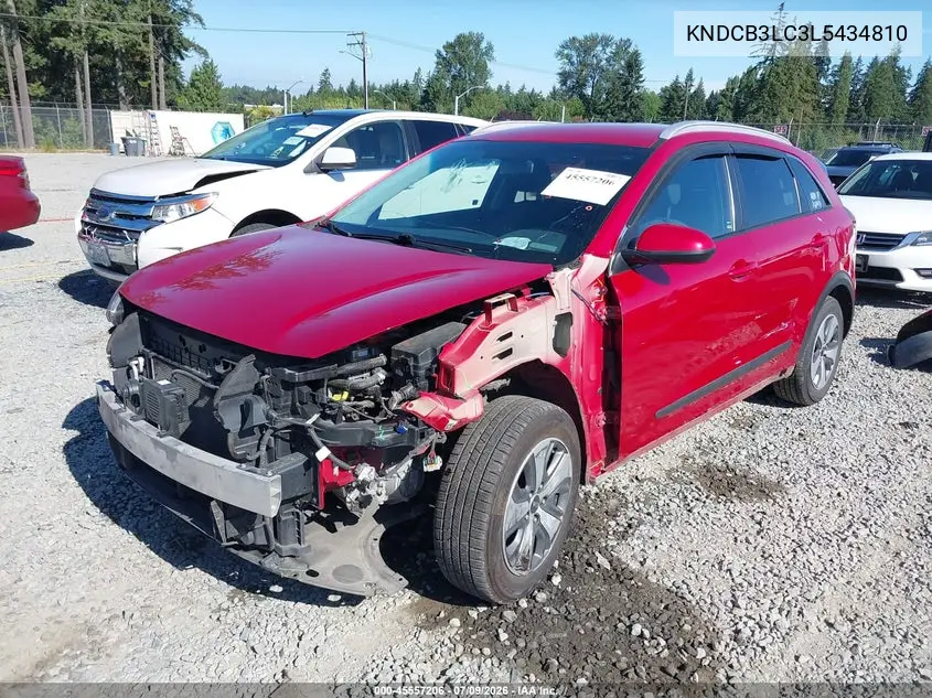 2020 Kia Niro Lx VIN: KNDCB3LC3L5434810 Lot: 45557206