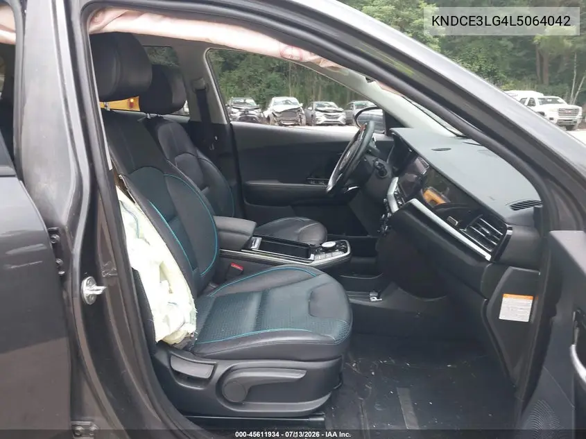 2020 Kia Niro Ev Ex Premium VIN: KNDCE3LG4L5064042 Lot: 45611934